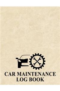 Car Maintenance Log Book