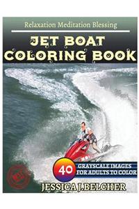 JET BOAT Coloring Books