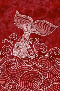 Journal Notebook Whale Pattern 5