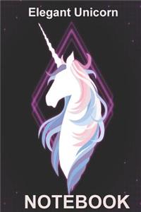 Elegant Unicorn Notebook