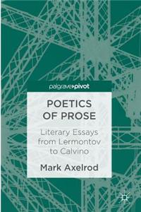 Poetics of Prose