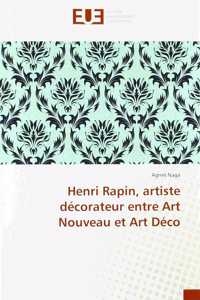 Henri Rapin, artiste décorateur entre Art Nouveau et Art Déco