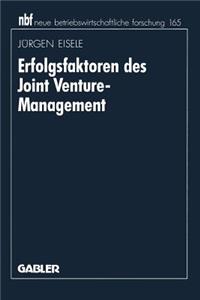 Erfolgsfaktoren Des Joint Venture-Management