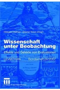 Wissenschaft Unter Beobachtung
