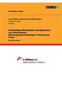 Nachhaltiges Wirtschaften und Reputation von Unternehmen