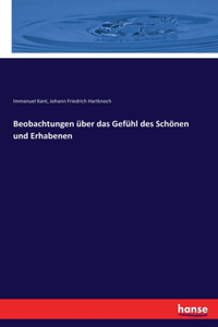 Beobachtungen über das Gefühl des Schönen und Erhabenen