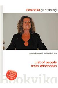 List of People from Wisconsin
