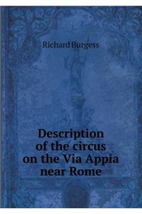 Description of the Circus on the Via Appia Near Rome