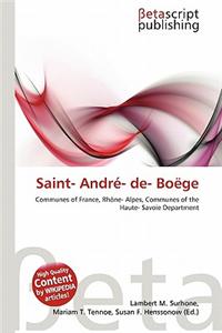 Saint- Andre- de- Boege