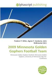 2009 Minnesota Golden Gophers Football Team