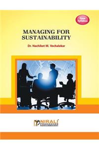 Managing for Sustainability