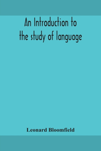 introduction to the study of language