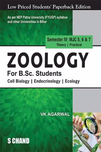 Zoology For B.Sc. Students Semester IV: MJC 5, 6 & 7 | Cell Biology | Endocrinology | Ecology - NEP 2020 Bihar