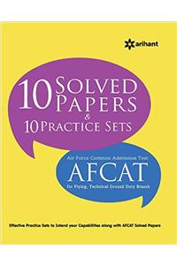 AFCAT (Air Force Common Admission Test) Solved Papers & Practice Sets