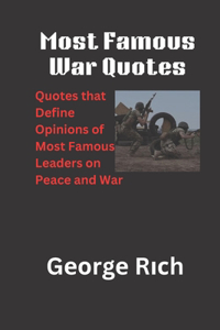 Most Famous War Quotes