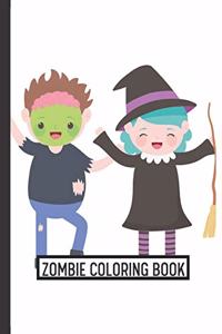 Zombie Coloring Book