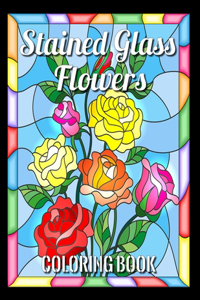stained glass coloring books