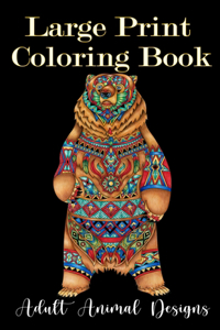 Large Print Coloring Book