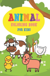 Animal Coloring Book For Kids