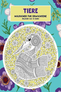 Malbücher für Erwachsene - Billiger als 10 Euro - Tiere