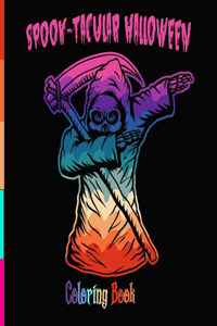 Spook-Tacular Halloween - Coloring Book