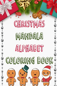Christmas Mandala Alphabet Coloring Book