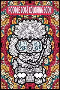 poodle dogs coloring book