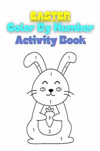 Easter Color By Number Activity Book