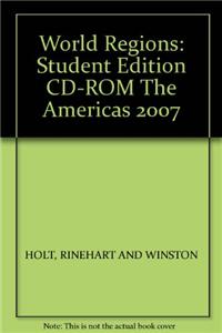 World Regions: Student Edition CD-ROM the Americas 2007