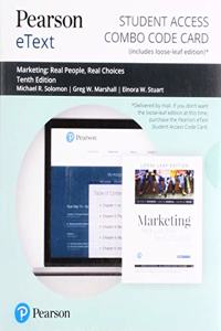 Pearson Etext for Marketing