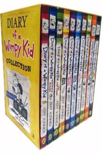 Diary of a Wimpy Kid 10 Book Slipcase Box Set