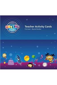 Heinemann Active Maths - First Level - Beyond Number - Teacher Activity Cards