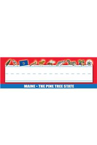 Maine Nameplates - Pack of 36