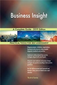 Business Insight A Complete Guide - 2019 Edition