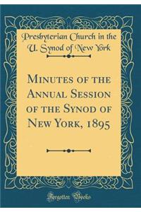 Minutes of the Annual Session of the Synod of New York, 1895 (Classic Reprint)