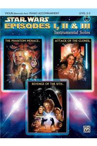 Star Wars Episodes I, II & III Instrumental Solos for Strings