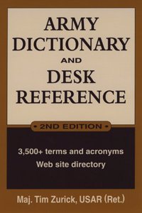 ARMY DICTIONARY DESK REFERENCPB
