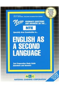 ENGLISH AS A SECOND LANGUAGE