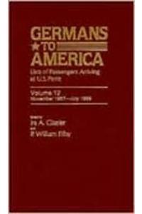 Germans to America, Nov. 2, 1857-July 29, 1859