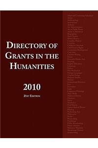 Directory of Grants in the Humanities 2010