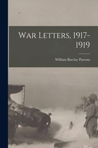 War Letters, 1917-1919