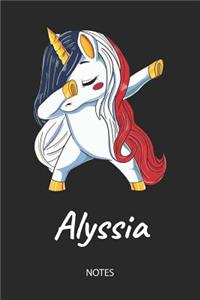Alyssia - Notes