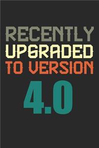 Recently Upgraded To Version 4.0