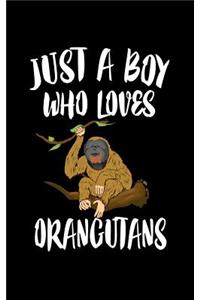 Just A Boy Who Loves Orangutans