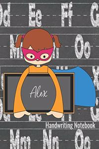 Alex Handwriting Notebook