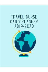 Travel Nurse Daily Planner 2019-2020