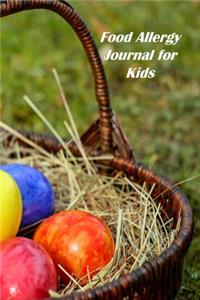 Food Allergy Journal for Kids