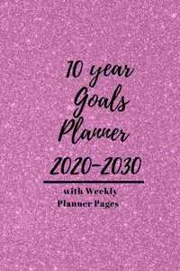 10 year Goals Planner 2020-2030