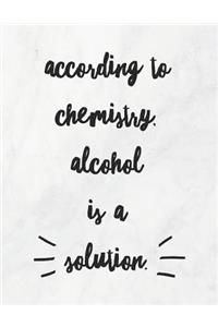 According To Chemistry, Alcohol Is A Solution