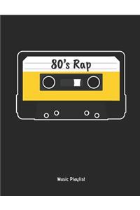 80s Rap - Music Playlist